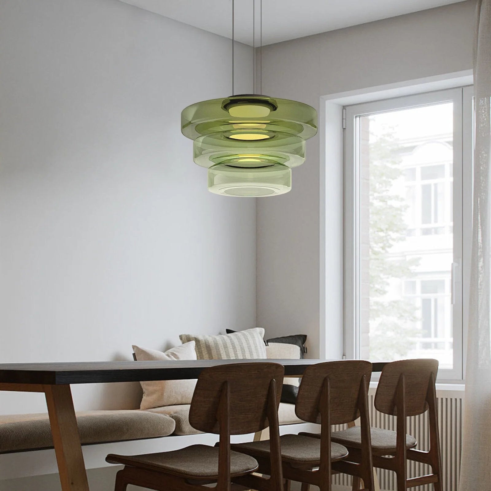 Jonas Kreative Glas-Pendelleuchte – Stilvolles Licht Für Esszimmer 5