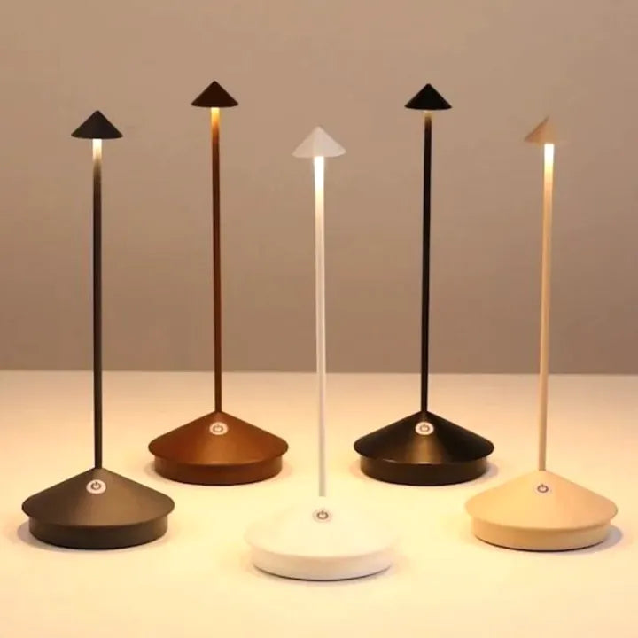 Kabellose LED-Tischlampe ClarityGlow – Elegante Lichtakzente für Ihr Zuhause 0