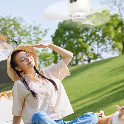 Kabelloser Deckenventilator Mit Licht – Praktische Kühlung Für Unterwegs 3