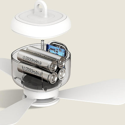 Kabelloser Deckenventilator Mit Licht – Praktische Kühlung Für Unterwegs 8