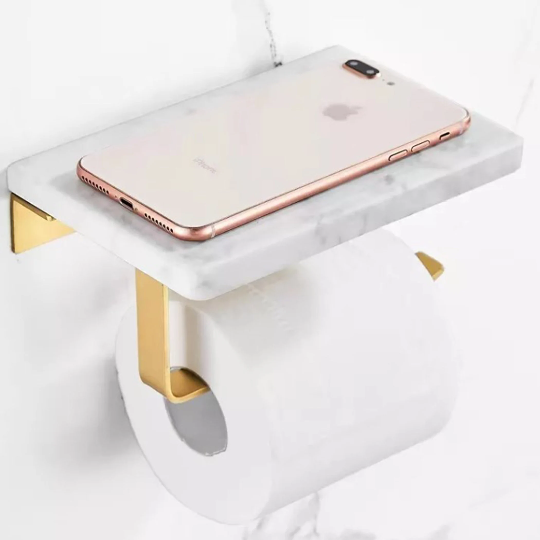 Kamen Toilettenpapierhalter Aus Marmor – Luxuriöses Design Für Ihr Badezimmer 0