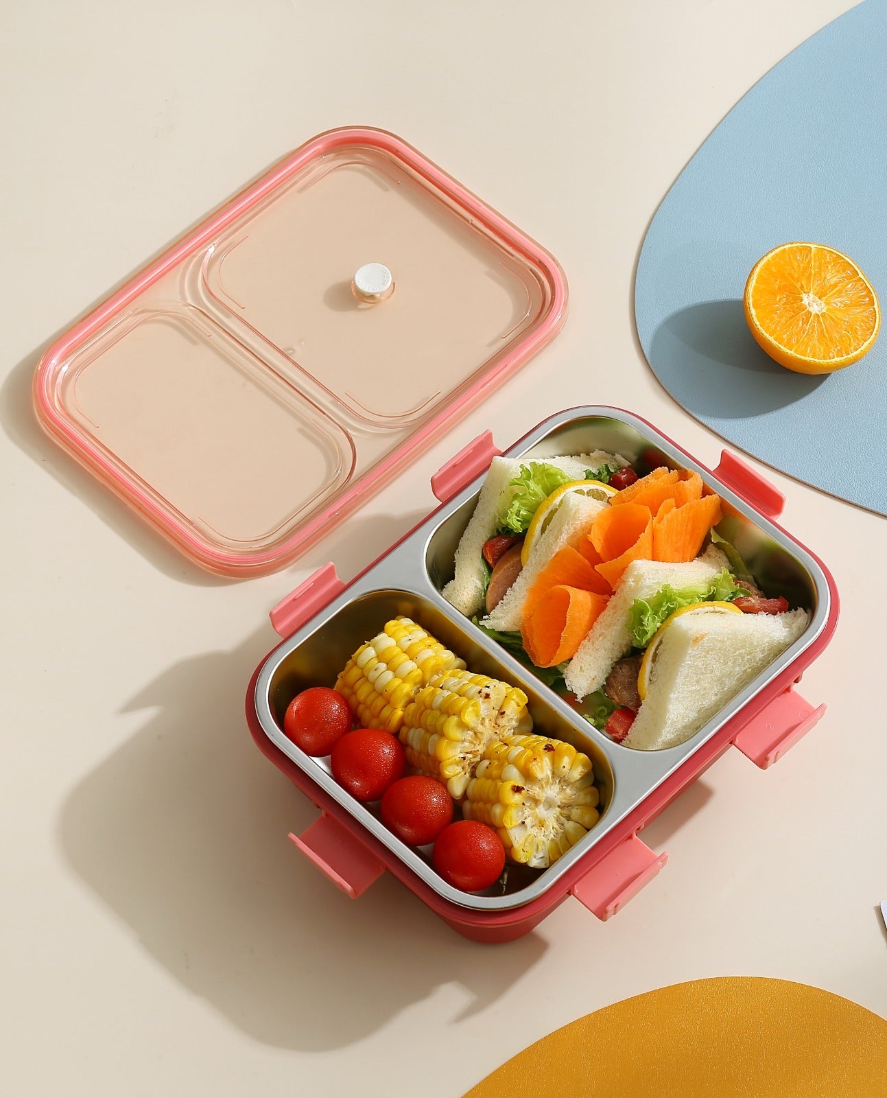 Kawaii-O-Cute Edelstahl Lunchbox – Frische Lebensmittel Immer Dabei 11