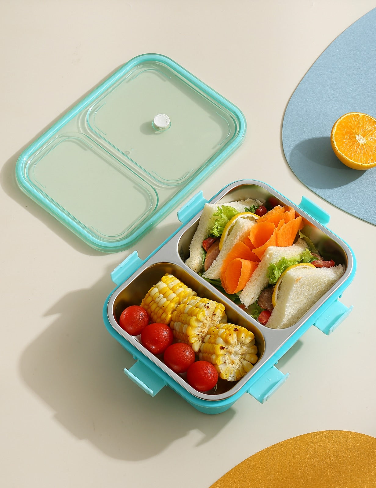 Kawaii-O-Cute Edelstahl Lunchbox – Frische Lebensmittel Immer Dabei 9