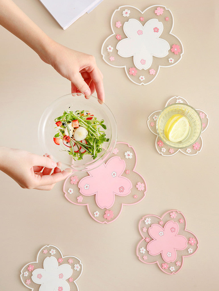 Kawaii Sakura Blumen Tassenuntersetzer – Stilvolle Akzente Für Ihr Zuhause 5