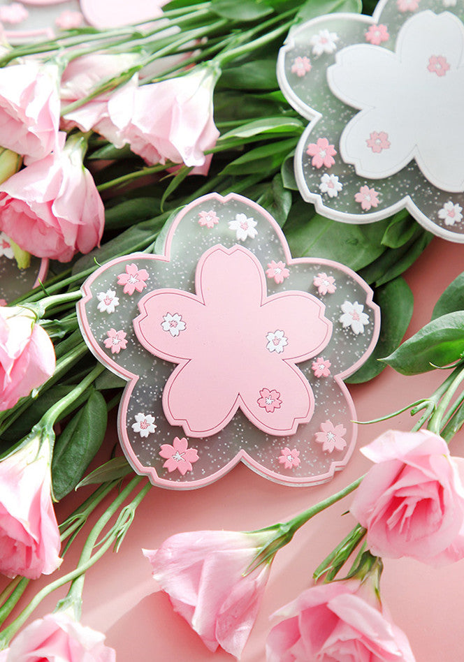 Kawaii Sakura Blumen Tassenuntersetzer – Stilvolle Akzente Für Ihr Zuhause 7