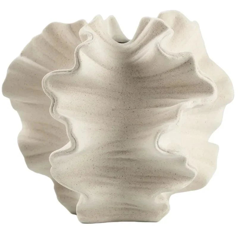 Keramikvase Mit Geometrischen Wellen – Modernes Design Für Stilvolles Ambiente 5