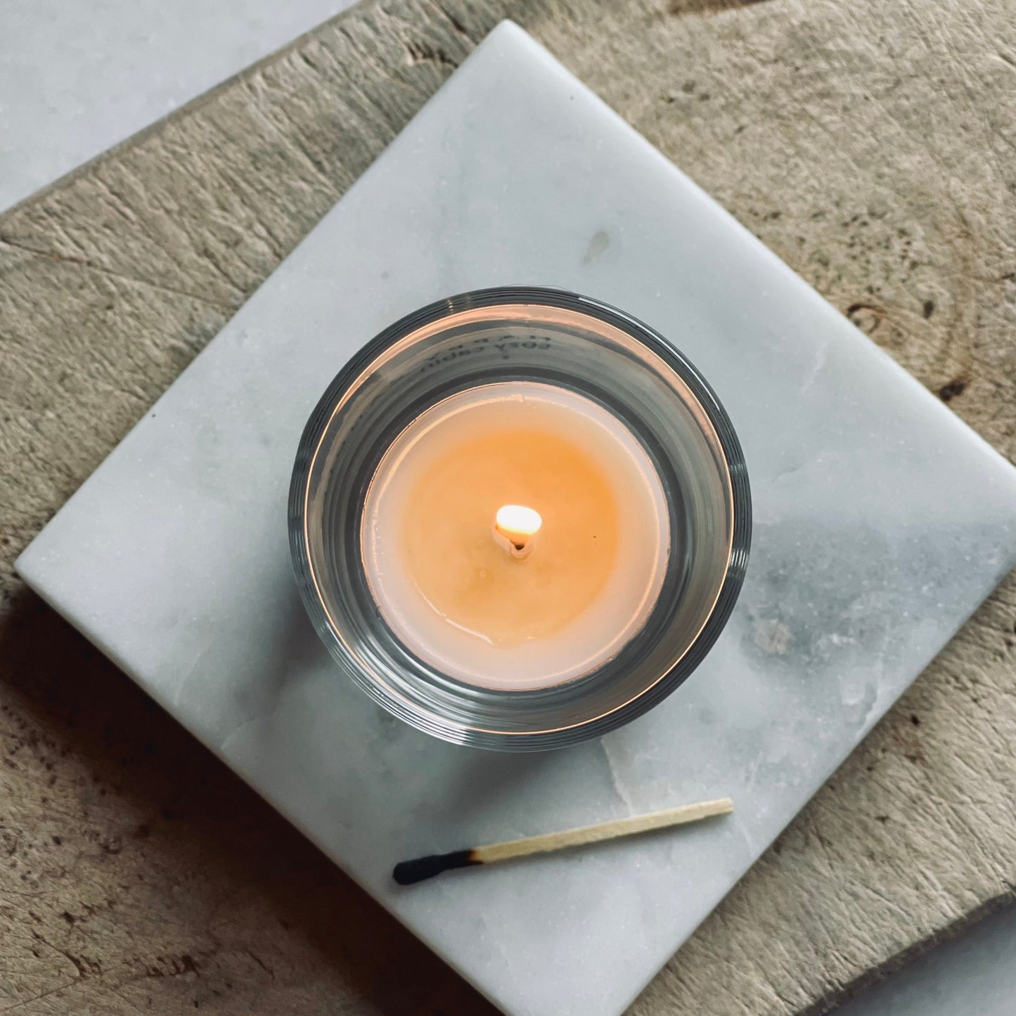 Klares Glas Votivkerze – Elegantes Licht Für Gemütliche Abende 2
