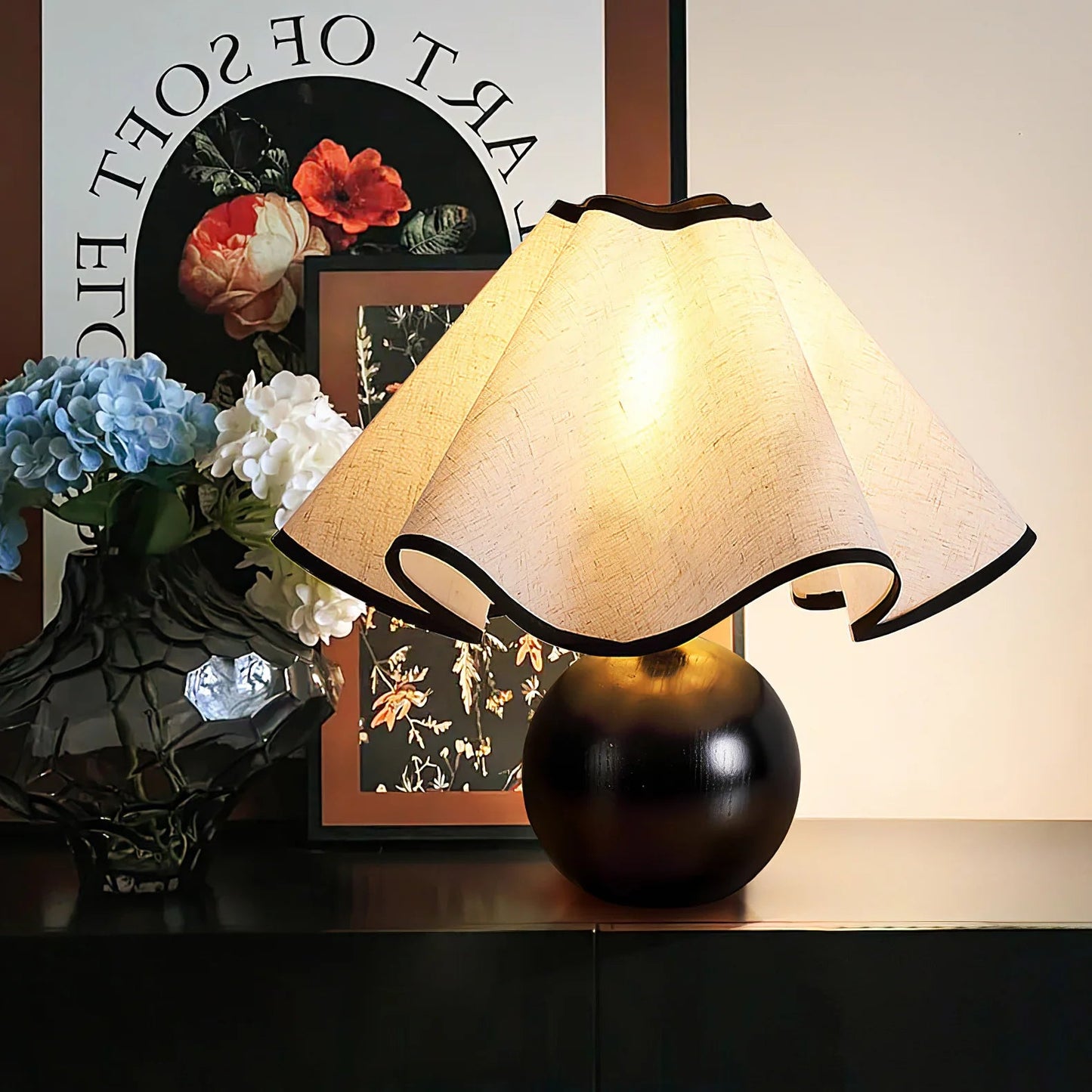 Klassische Bell Tischlampe Aus Stoff – Elegantes Licht Für Ihren Raum 2