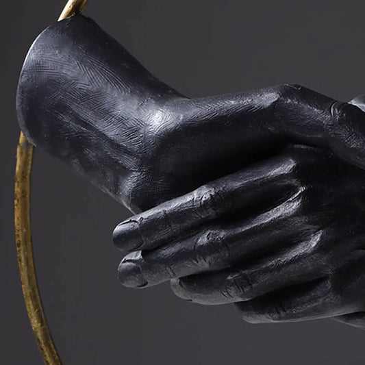 Kooperationsgeist Skulptur – Symbol Für Einheit Und Zusammenarbeit 7