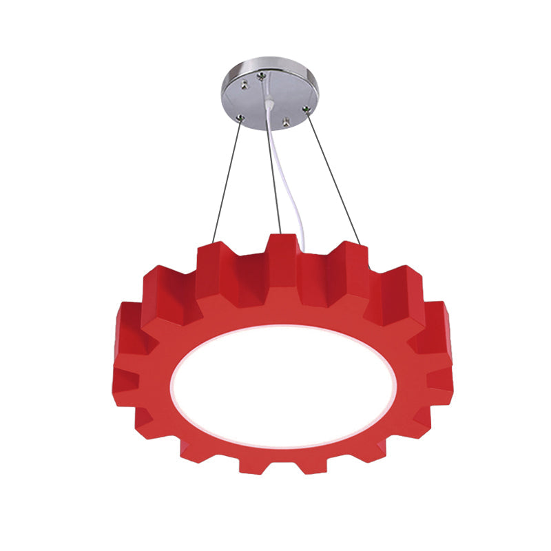 Kreative Gear Pendelleuchte Bunte LED-Hängelampe – Fröhliches Licht Für Kinderzimmer 7