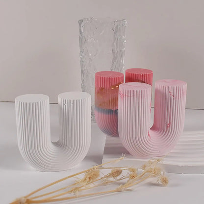 Kreative Geometrische Säule Duftkerze – Stilvolles Design für Behagliche Momente 2