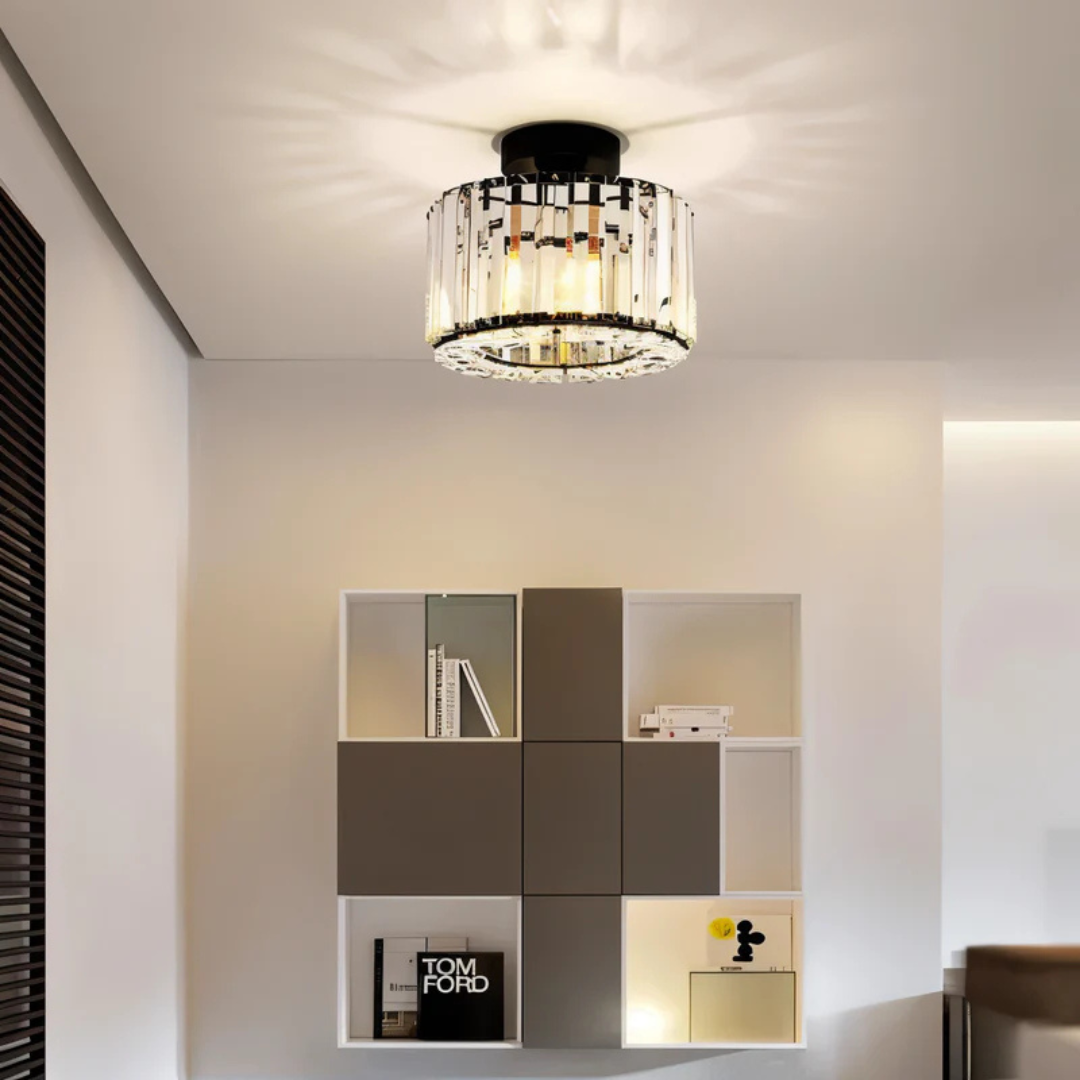 Kristall Deckenlampe – Luxuriöse Beleuchtung für Elegantes Ambiente 4