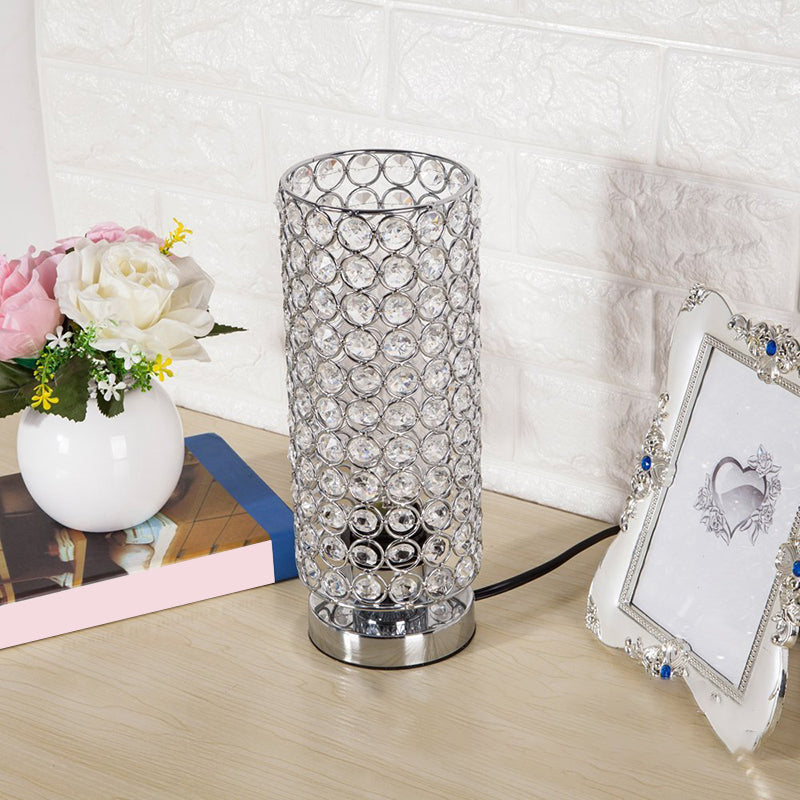 Kristall Tischlampe Chrom – Luxuriöse Eleganz Für Ihr Zuhause 0