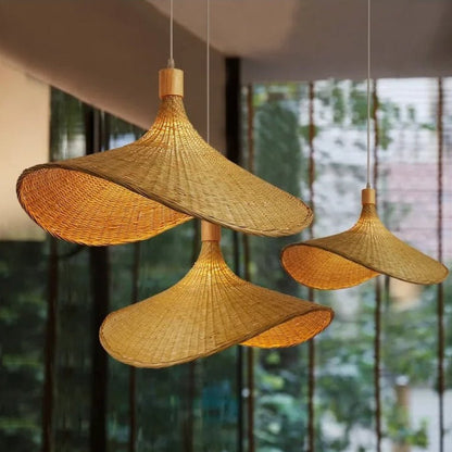 Kuta Rattan Pendelleuchte – Handgefertigte Hängelampe Für Gemütliche Atmosphäre 1