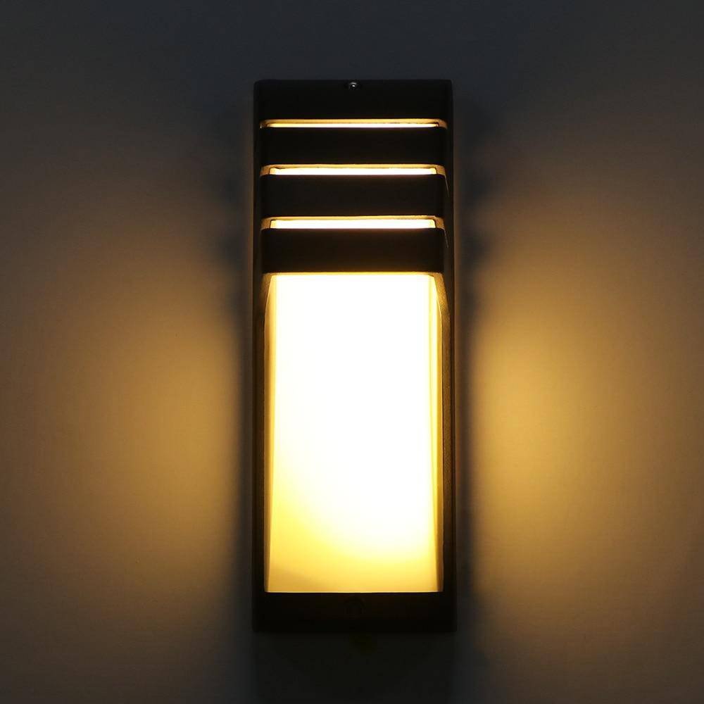**LED-Außenwandleuchte Abgerundetes Design – Stilvolle Beleuchtung für Außenbereiche** 2