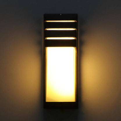 **LED-Außenwandleuchte Abgerundetes Design – Stilvolle Beleuchtung für Außenbereiche** 2