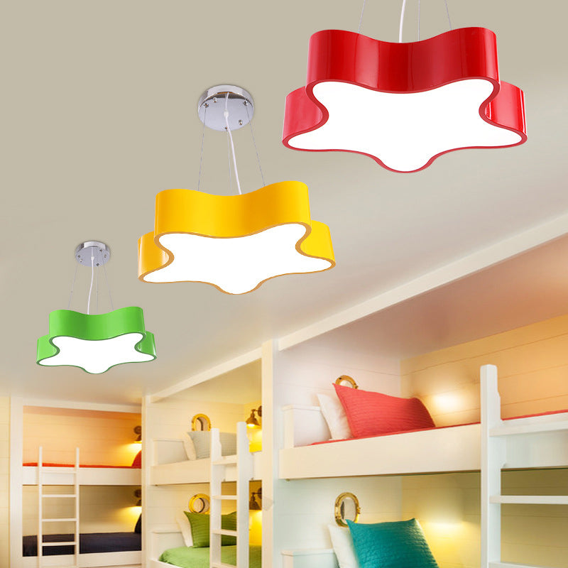 **LED-Hängeleuchte Kinderzimmer – Farbenfrohe Lichtakzente für Freude** 2