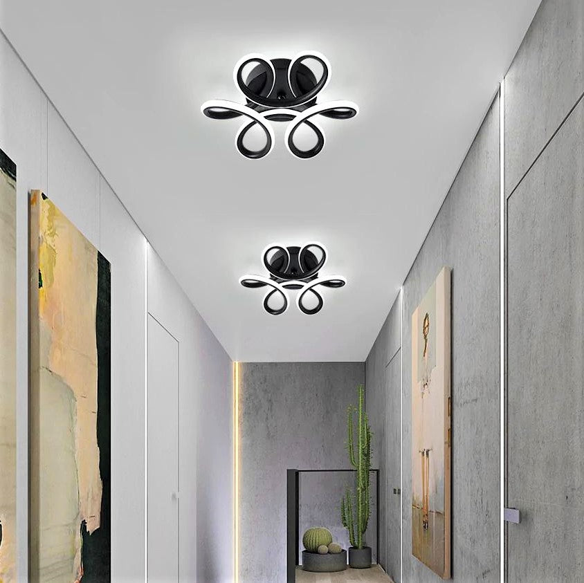 **LED-Kronleuchter Mariola Schwarz – Vielseitige Lichtfunktionen für Jeden Raum** 0