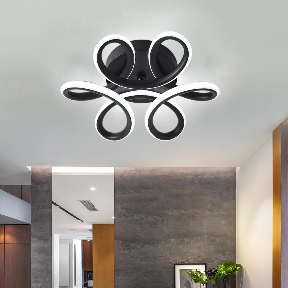 **LED-Kronleuchter Mariola Schwarz – Vielseitige Lichtfunktionen für Jeden Raum** 2