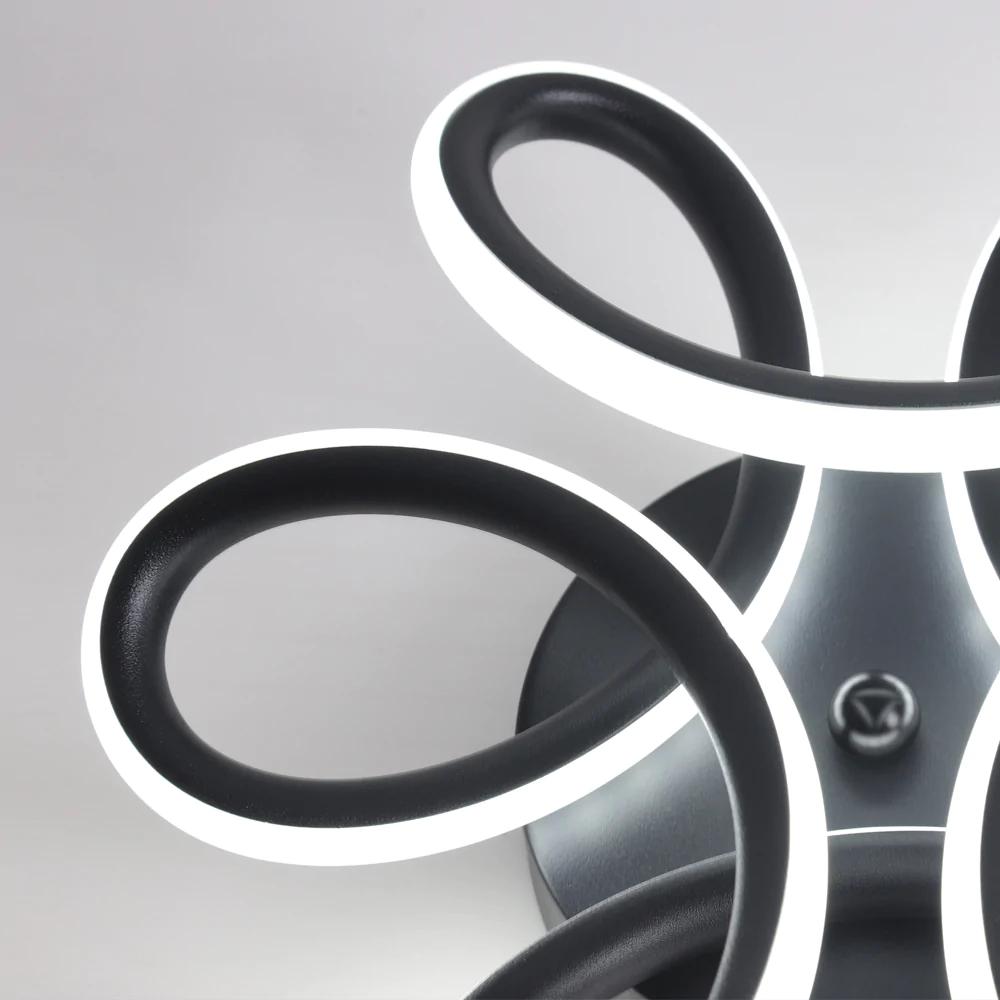 **LED-Kronleuchter Mariola Schwarz – Vielseitige Lichtfunktionen für Jeden Raum** 3