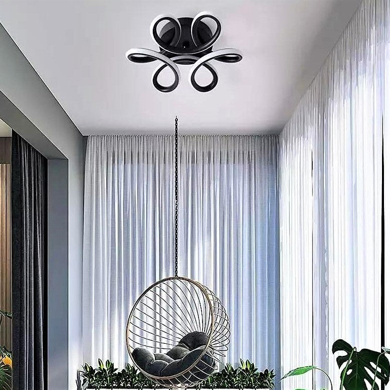 **LED-Kronleuchter Mariola Schwarz – Vielseitige Lichtfunktionen für Jeden Raum** 7