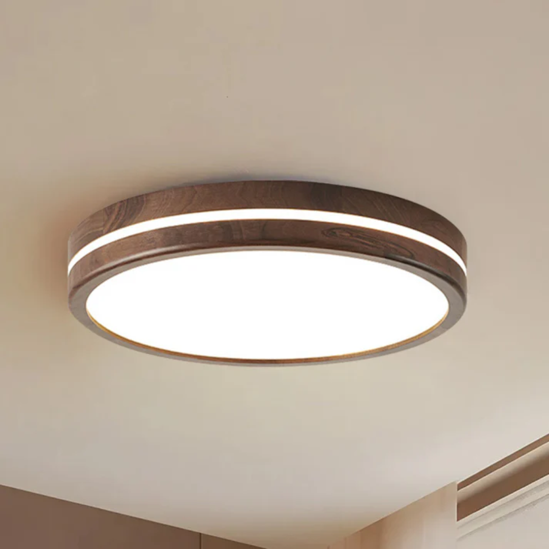 LED Deckenlampe Holz – Moderne Lichtquelle für Stilvolles Ambiente 0