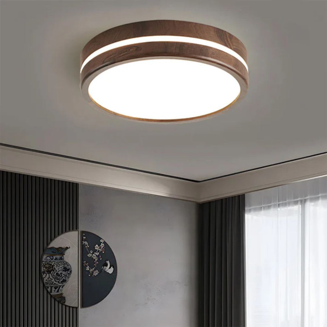 LED Deckenlampe Holz – Moderne Lichtquelle für Stilvolles Ambiente 2