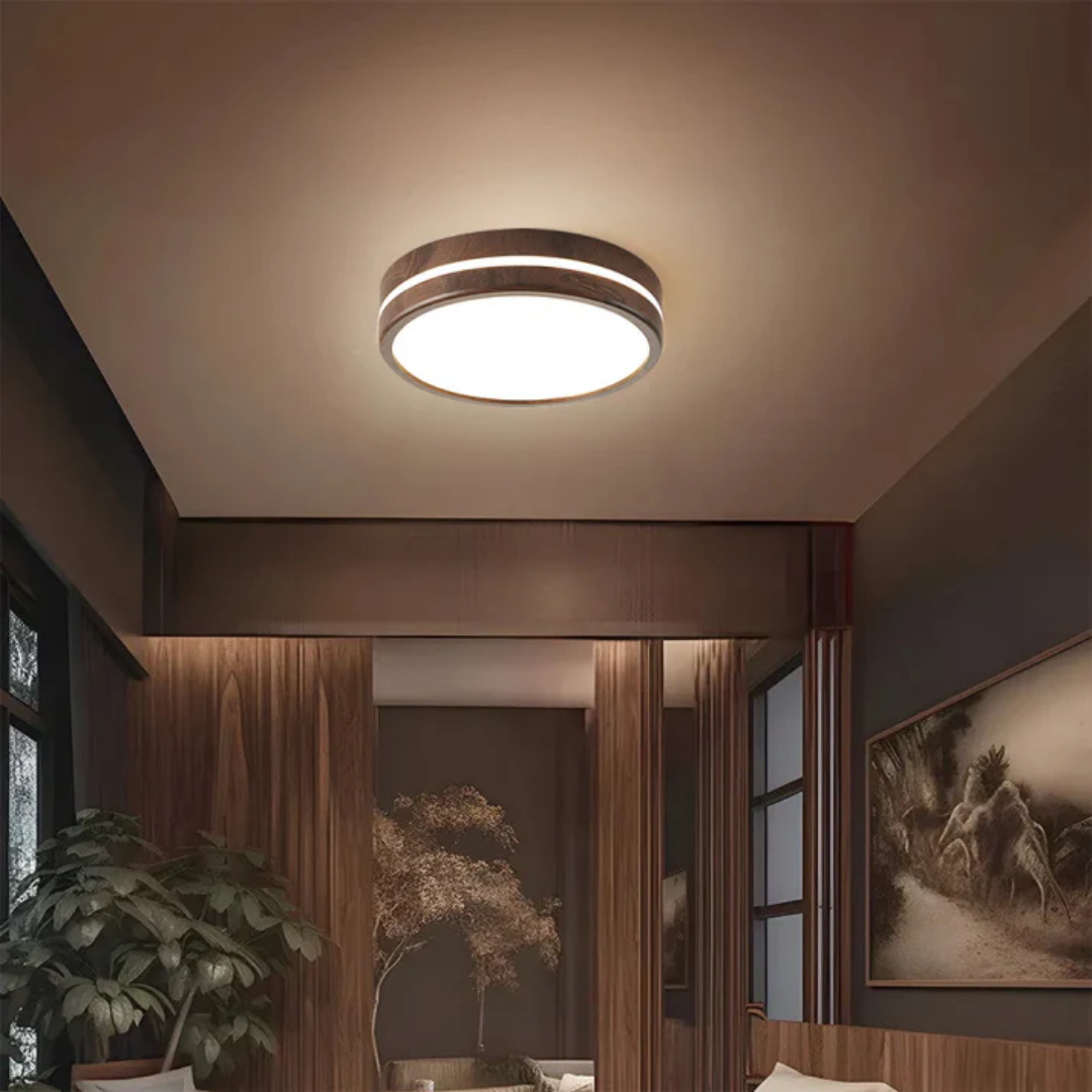 LED Deckenlampe Holz – Moderne Lichtquelle für Stilvolles Ambiente 3