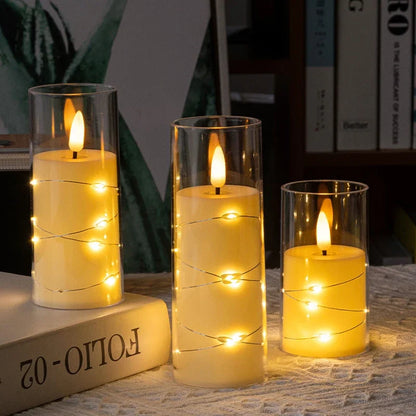 **LED Elektronisches Kerzenlicht** – Realistische Flamme für Jede Feier 3
