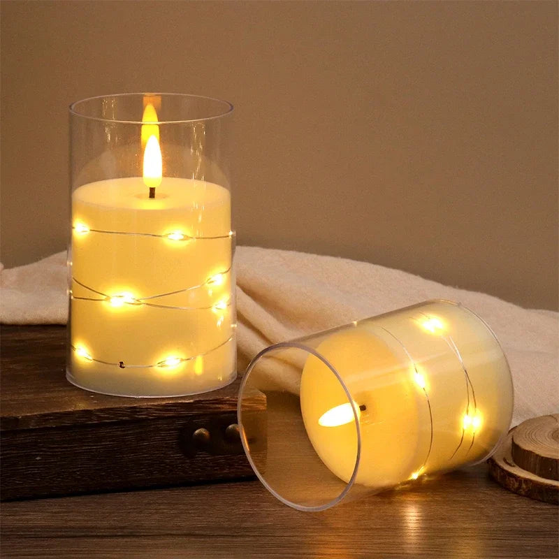 **LED Elektronisches Kerzenlicht** – Realistische Flamme für Jede Feier 4