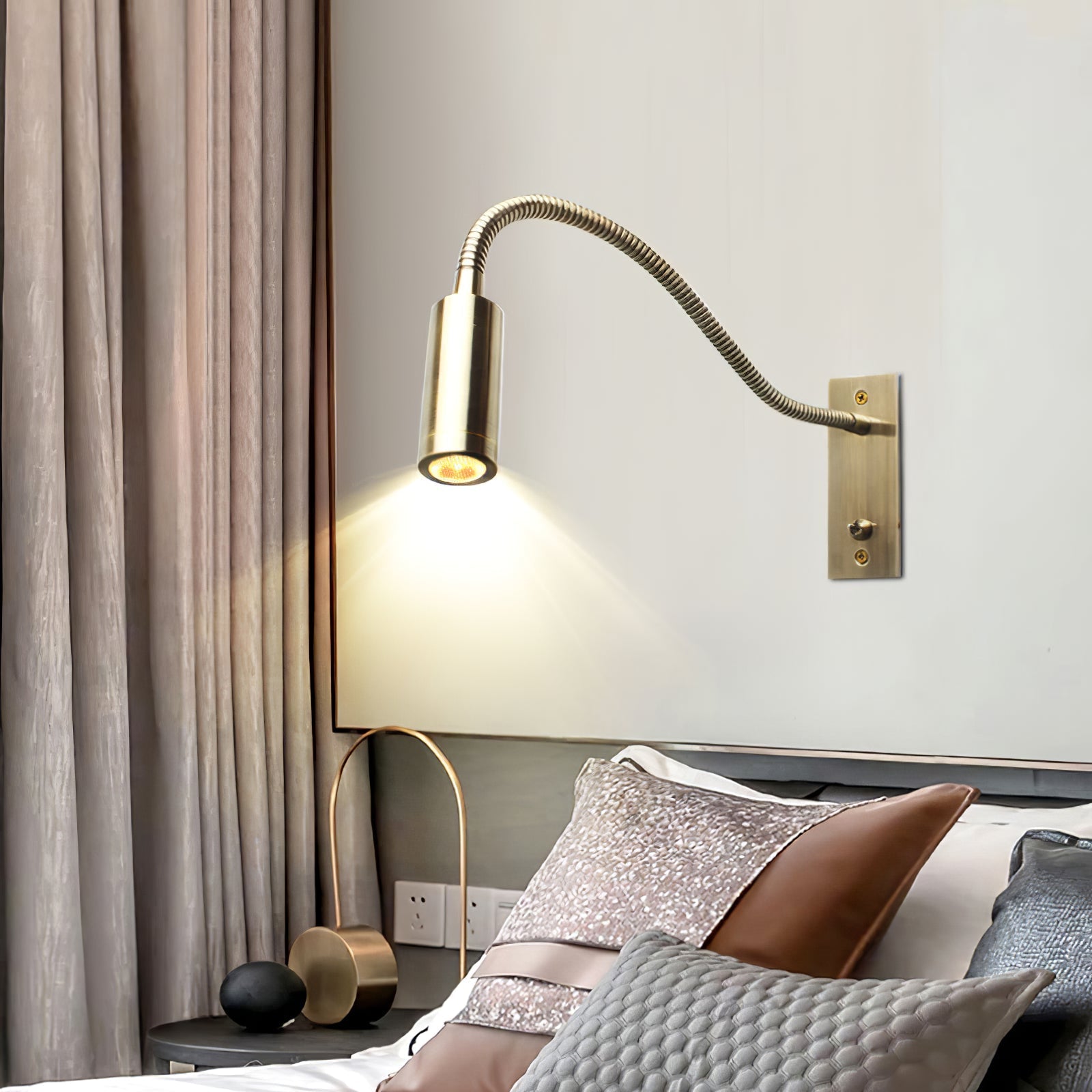 **LED Wandleuchte Art Deco Schlafzimmer – Elegante Lichtgestaltung für Ihr Zuhause** 4