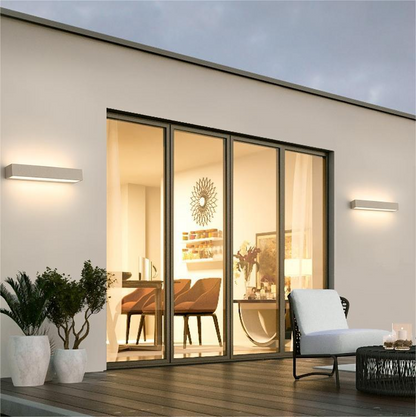LUMINOR Minimalistische Außen Wandlampe – Elegantes Lichtspiel Mit Stil 4