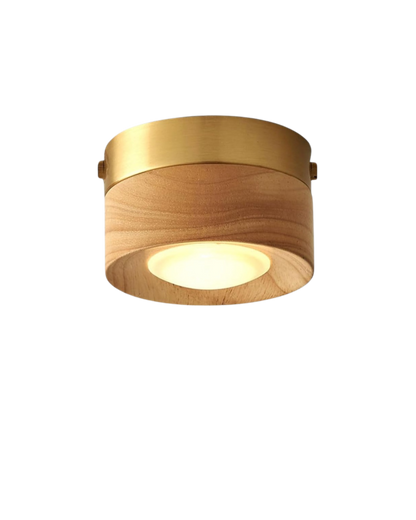L'ÉCLAT D'OR BOIS – Elegante Deckenleuchte Mit Warmem Licht 4