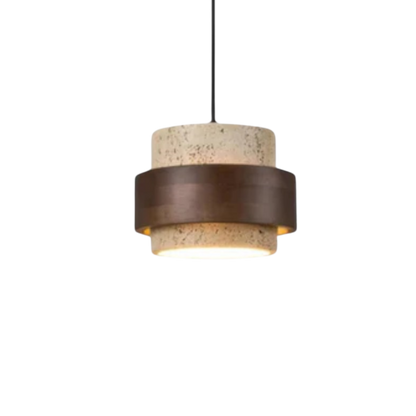 Embrun WabiSabi - Elegante Pendelleuchte aus Holz