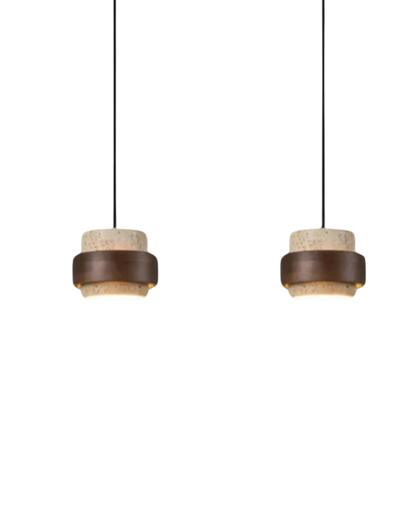 Embrun WabiSabi - Elegante Pendelleuchte aus Holz