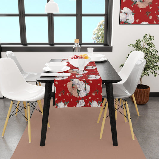 Landhausstil Tischläufer Mit Blumenmuster – Elegante Akzente Für Ein Zuhause 3