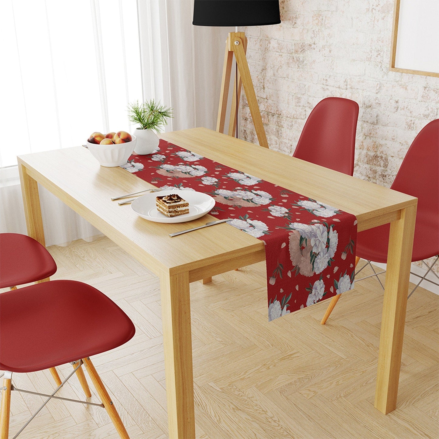 Landhausstil Tischläufer Mit Blumenmuster – Elegante Akzente Für Ein Zuhause 4