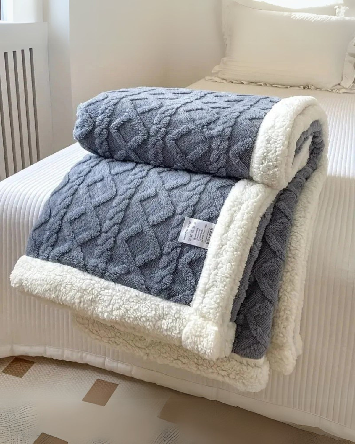 **Le Rêvaire – Elegante Fleece-Decke für Ultimatives Wohlbefinden** 1