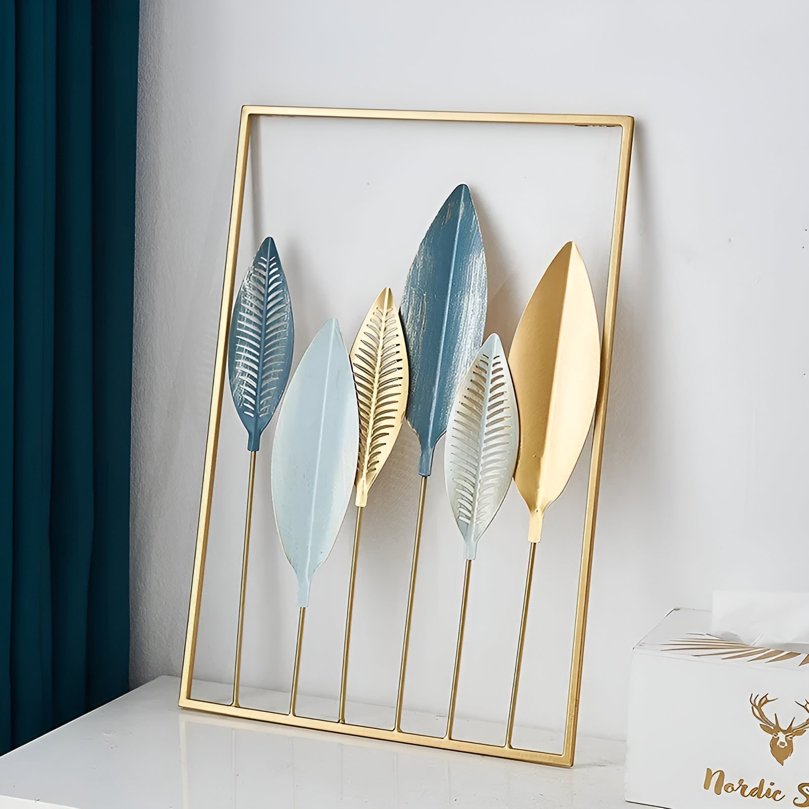 Leafy Luxe Wandkunst – Natürliche Schönheit für Ihr Zuhause 0