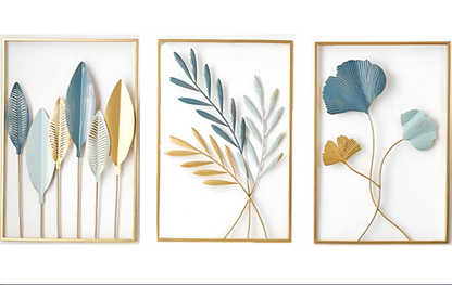 Leafy Luxe Wandkunst – Natürliche Schönheit für Ihr Zuhause 2