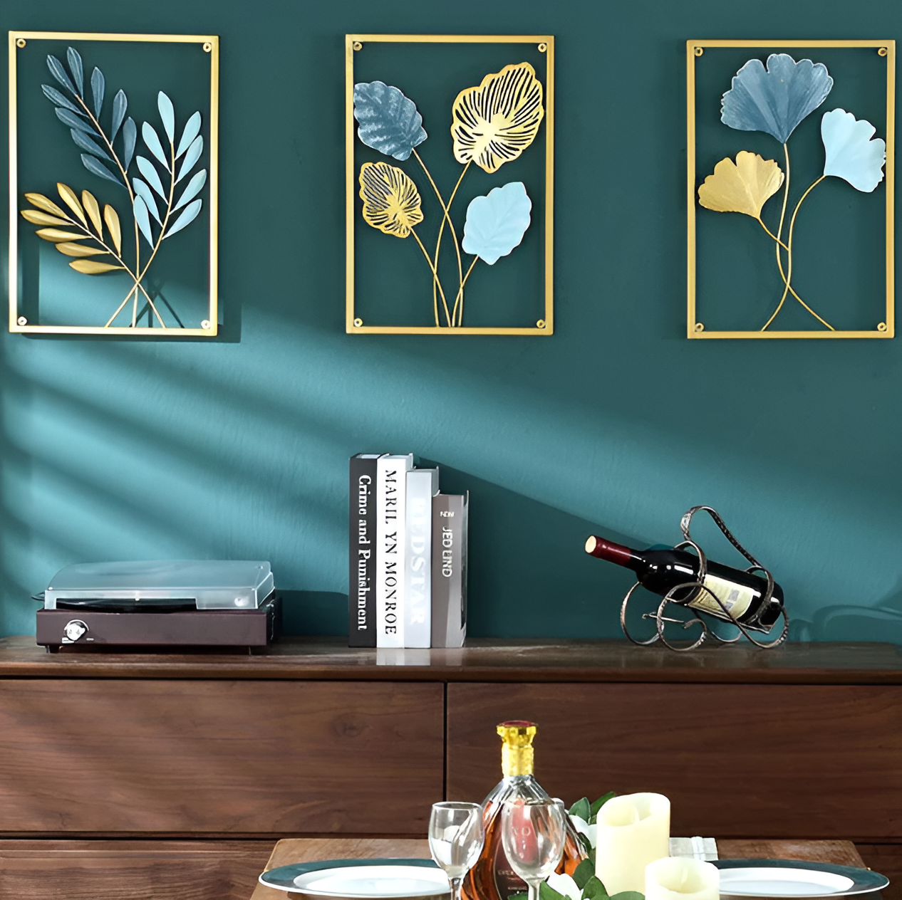 Leafy Luxe Wandkunst – Natürliche Schönheit für Ihr Zuhause 5