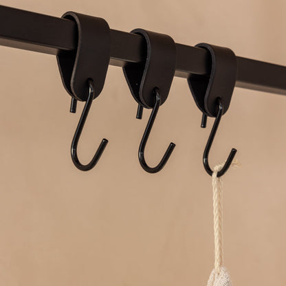 Leder S-Haken Set 3er/6er – Stilvolle Akzente Für Jeden Raum 0
