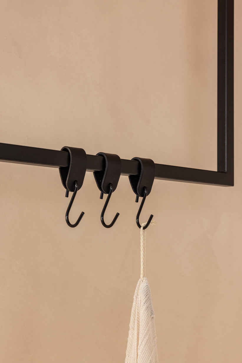 Leder S-Haken Set 3er/6er – Stilvolle Akzente Für Jeden Raum 1