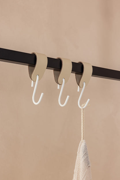 Leder S-Haken Set 3er/6er – Stilvolle Akzente Für Jeden Raum 12