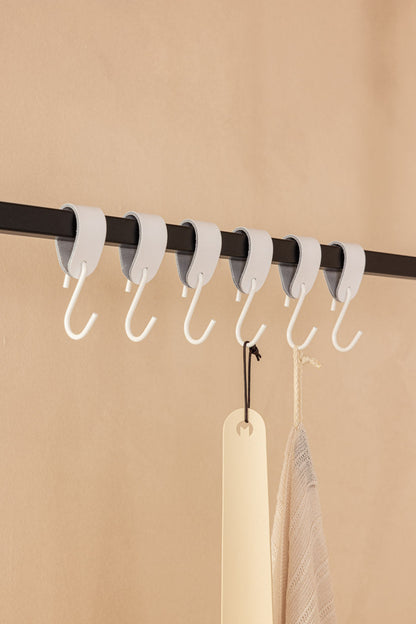 Leder S-Haken Set 3er/6er – Stilvolle Akzente Für Jeden Raum 15