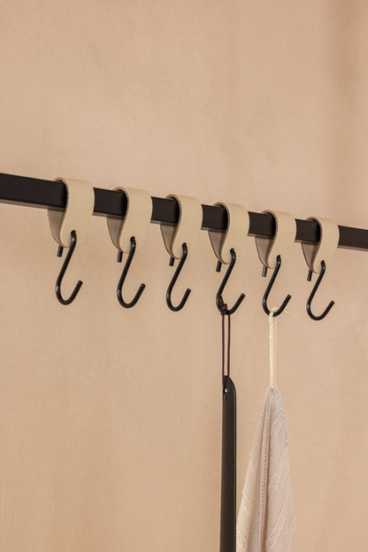 Leder S-Haken Set 3er/6er – Stilvolle Akzente Für Jeden Raum 9