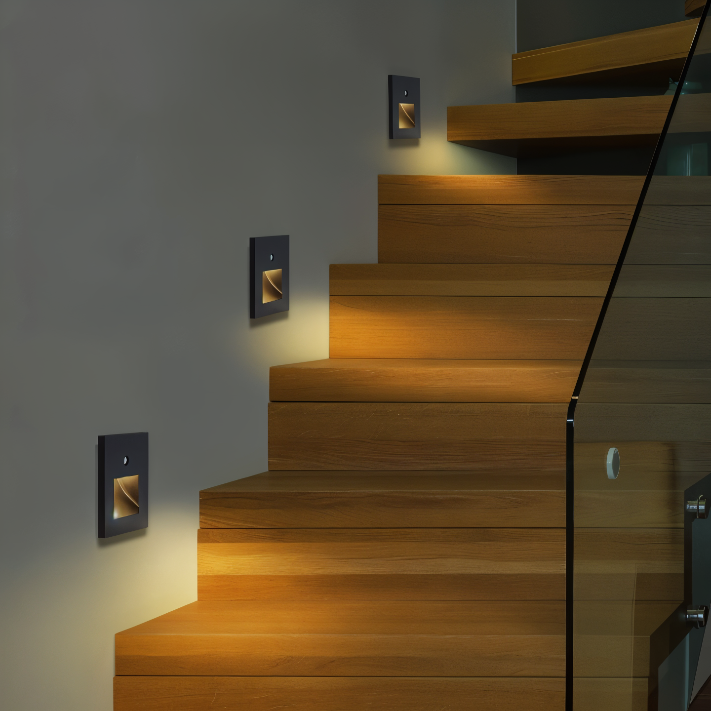 **LumiStep Wandleuchte Bewegungssensor** – Elegante Sicherheit für Ihr Zuhause 5