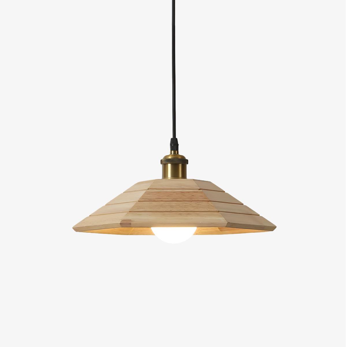 Lunara Hängelampe Holz – Stilvolle Beleuchtung für Esszimmer 2