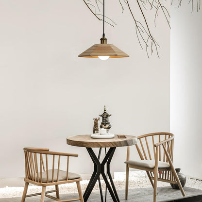 Lunara Hängelampe Holz – Stilvolle Beleuchtung für Esszimmer 4