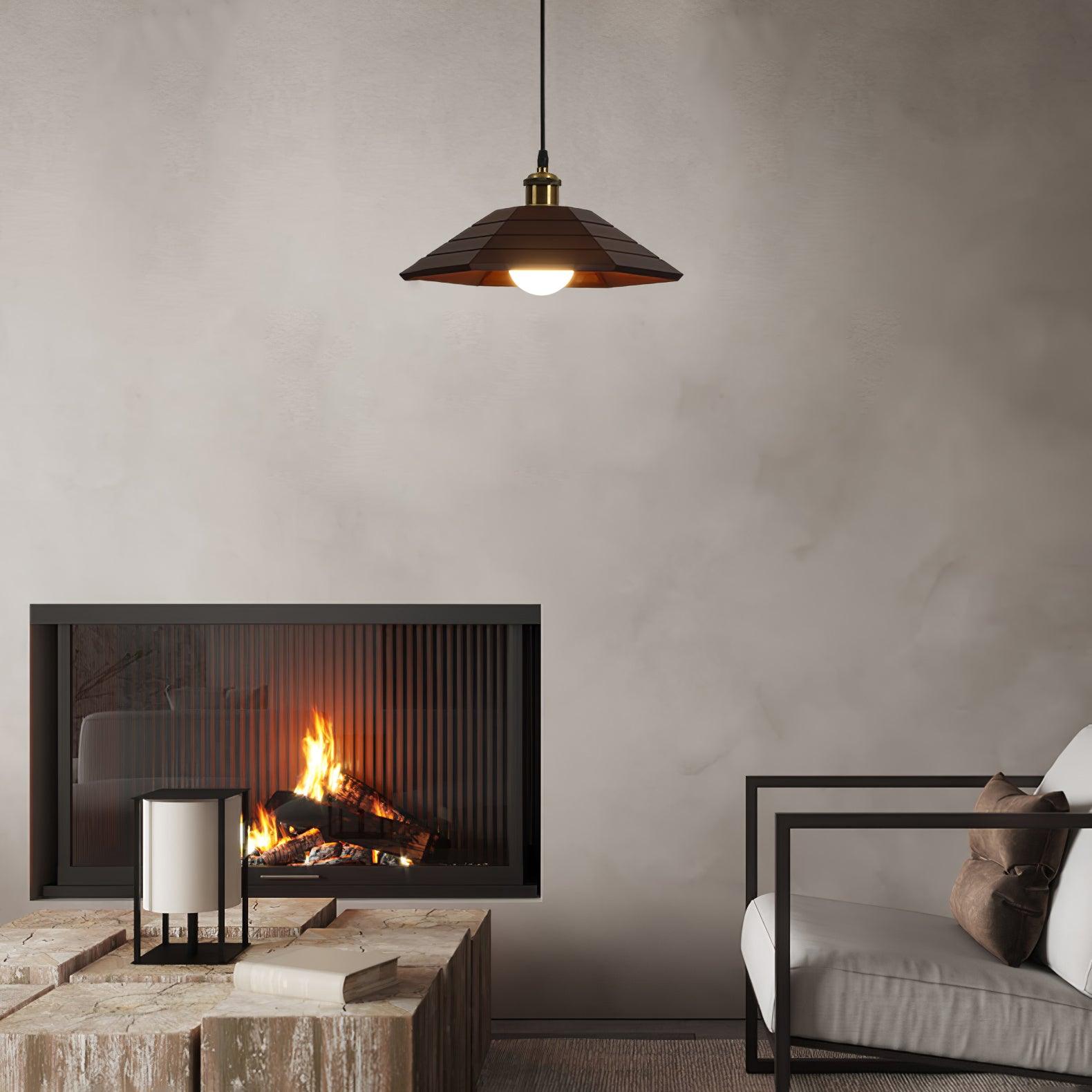 Lunara Hängelampe Holz – Stilvolle Beleuchtung für Esszimmer 6